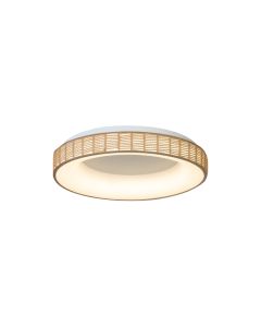 Πλαφονιέρα Οροφής Σχοινί D50x9,5cm LED 25w 3CCT 2500lm Inlight 42042